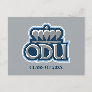 ODU with Crown and Class Year Postcard