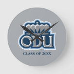 Odu With Crown And Class Year Round Clock at Zazzle