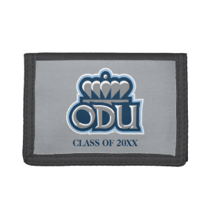 ODU with Crown and Class Year Trifold Wallet