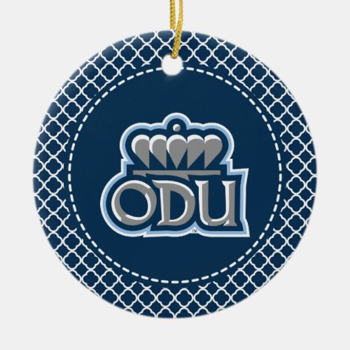 ODU with Crown Ceramic Ornament