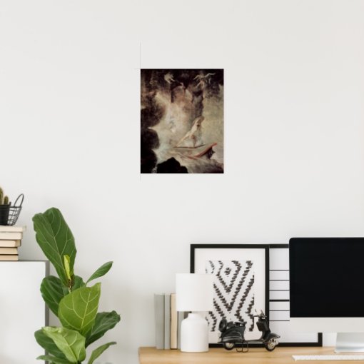 Odysseus In Front Of Scylla And Charybdis Poster | Zazzle