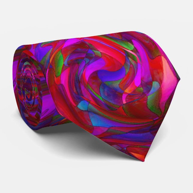 Odyssey of the Mind modern abstract art Neck Tie (Rolled)