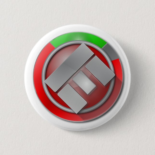 OE Button. Pinback Button (Front)