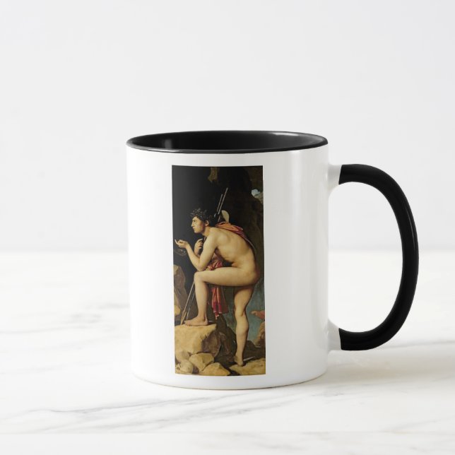 Oedipus and the Sphinx, 1808 Mug (Right)