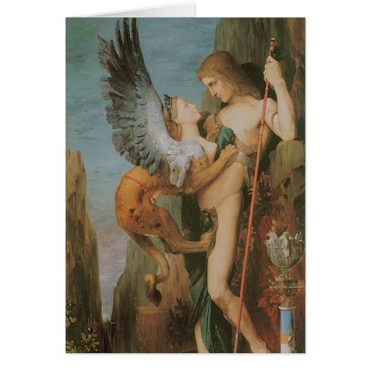 Oedipus and the Sphinx Cards (Front)