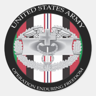 OEF CMB CLASSIC ROUND STICKER