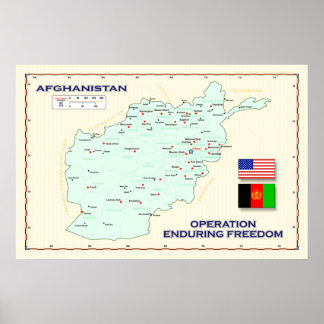 OEF Map Poster