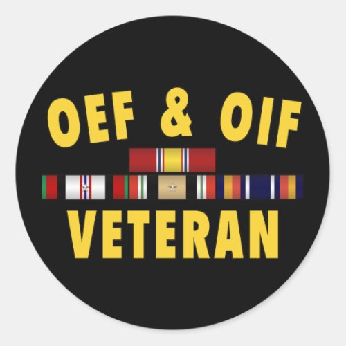 OEF  OIF Sticker