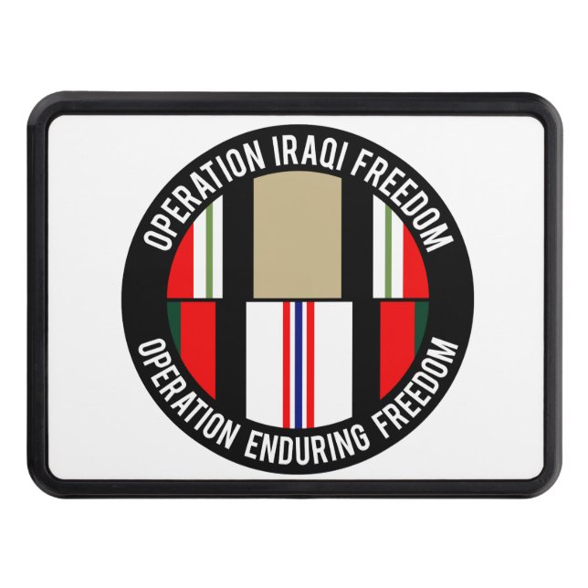 OEF - OIF TOW HITCH COVER (Front)