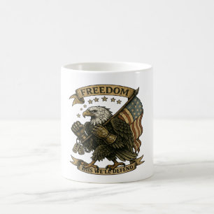 OEH Boxing US ARMY Eagle Patriotic Veteran Gift Coffee Mug
