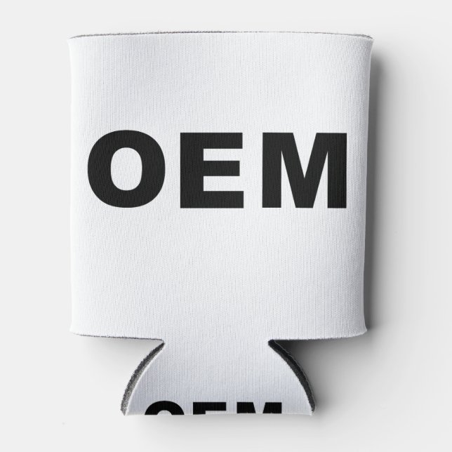 OEM, Original, Equiptment, Manufacture Can Cooler (Front)