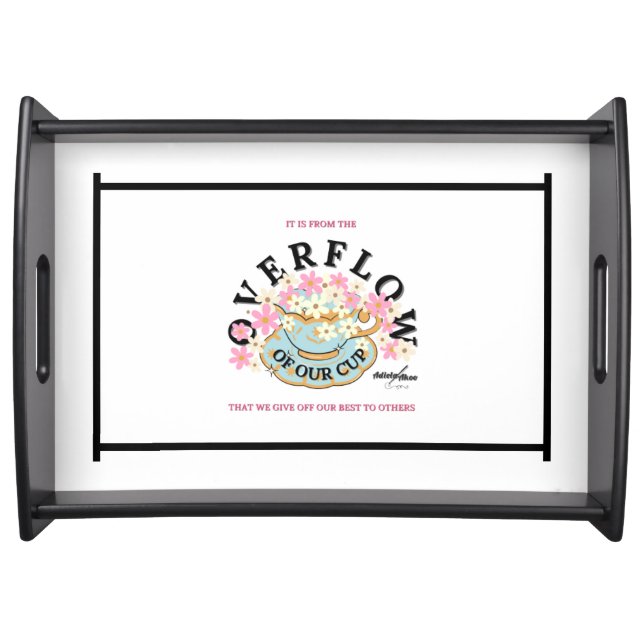 OERFLOW Tray Designed by Adiela Akoo (Front)