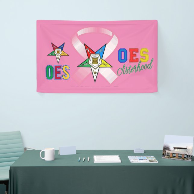 OES Breast Cancer Awareness Banner (Tradeshow)