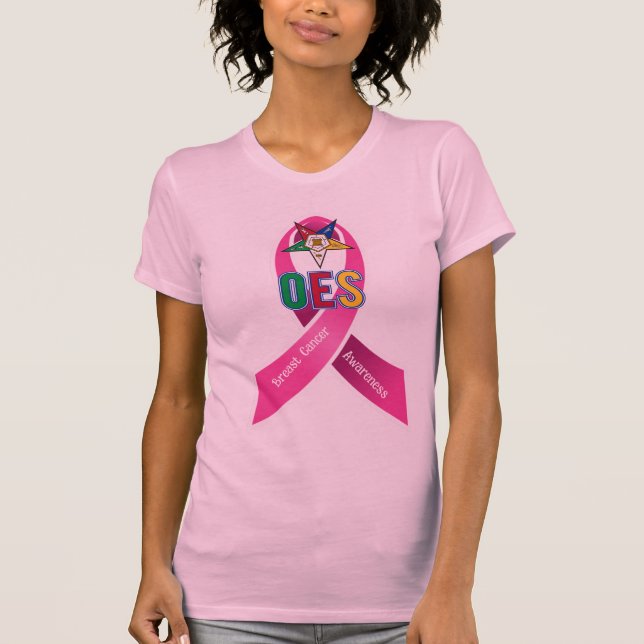 OES Breast Cancer Awareness  T-Shirt (Front)