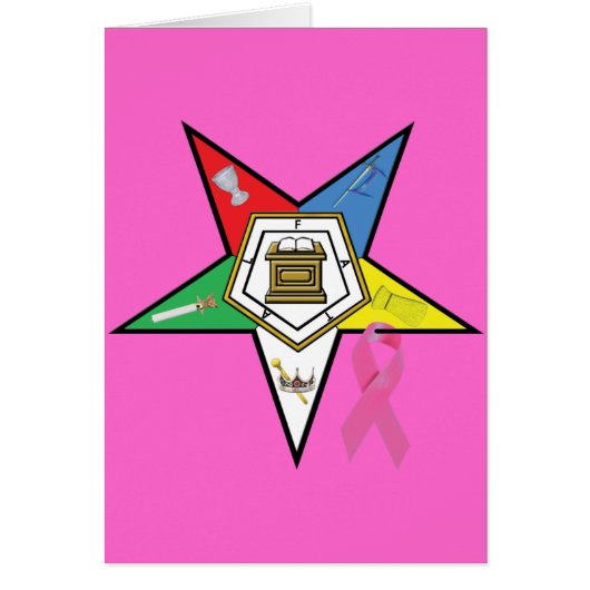 OES Breast Cancer Card (Front)