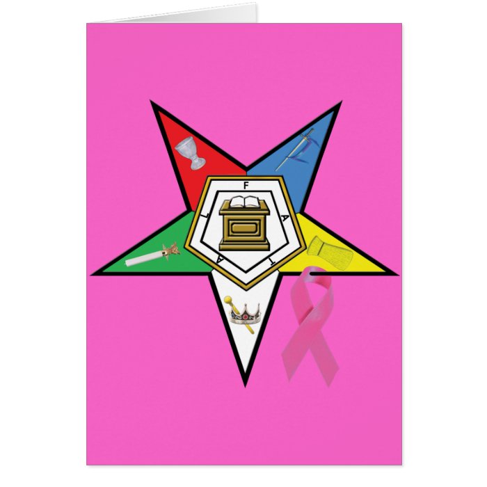 OES Breast Cancer Card