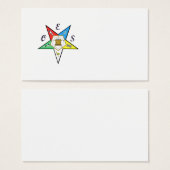 OES Chapter Profile Card (Front & Back)