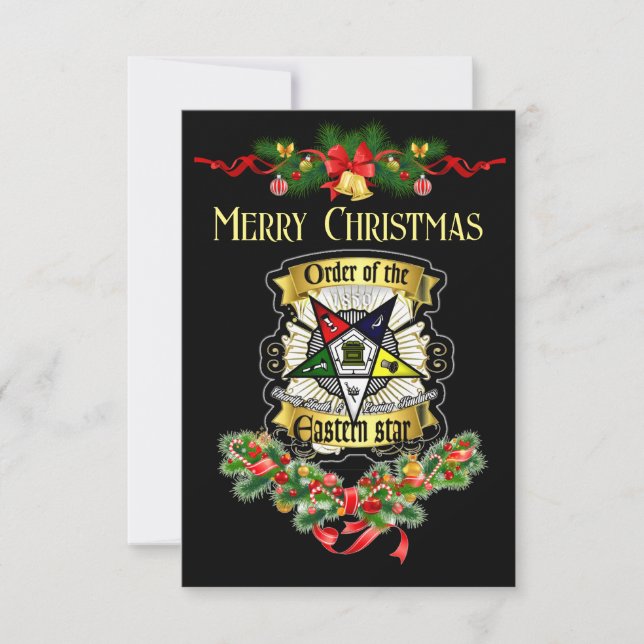 OES Christmas card (Front)