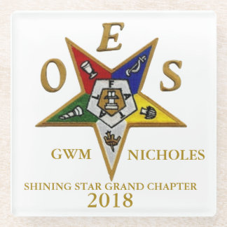 OES CUSTOM GLASS COASTER
