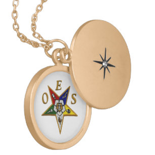 OES Custom Gold Finish Round Locket