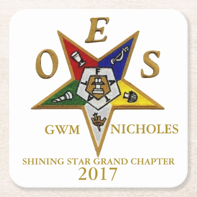OES CUSTOM SQUARE COASTERS (Front)