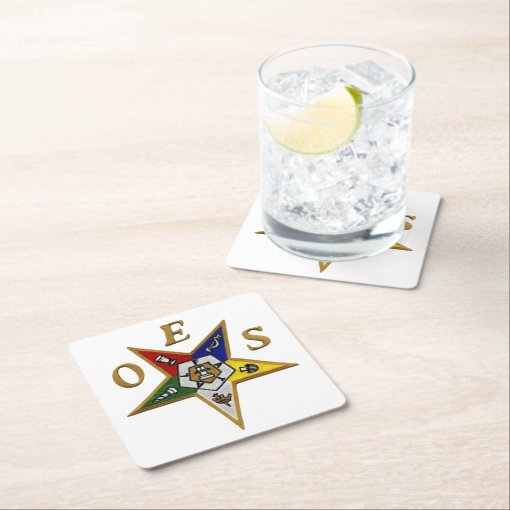 OES CUSTOM SQUARE COASTERS Zazzle