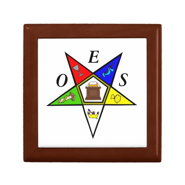 OES Eastern Star Sister Masonry Order Gift Box (Front)