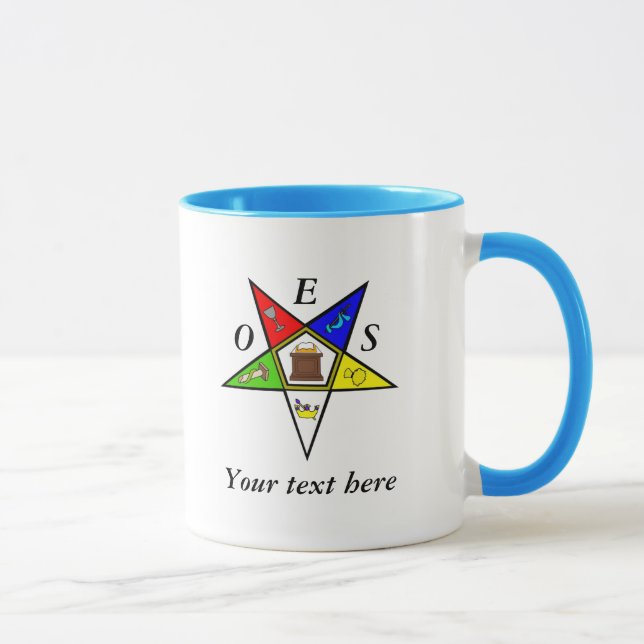 OES Eastern Star Sister Masonry Order Mug (Right)