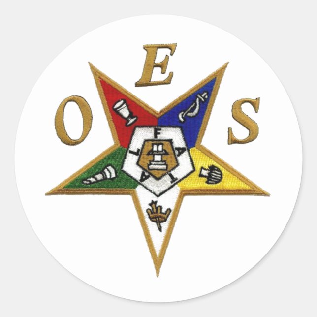 OES Edition Classic Round Sticker (Front)