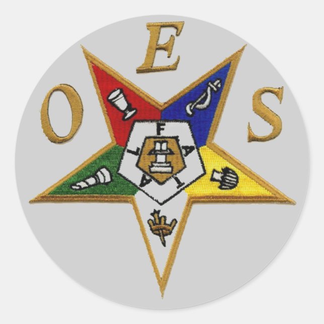 OES Edition Classic Round Sticker (Front)