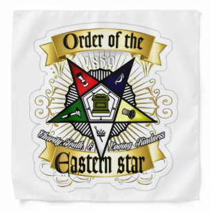 OES Lap Handkerchief  Bandana