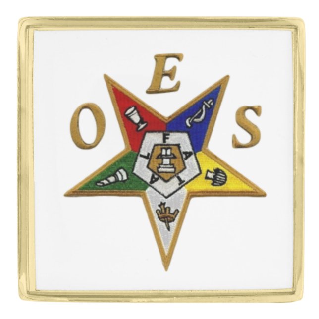 OES LARGE LAPEL PIN (Front)
