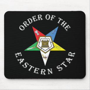 OES LETTERED In White Mouse Pad