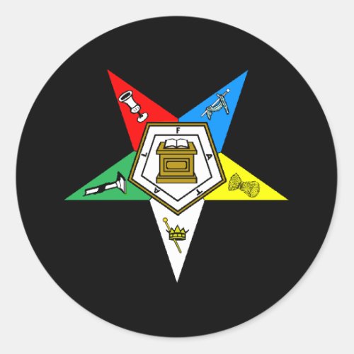 OES Order of Eastern Star Sticker