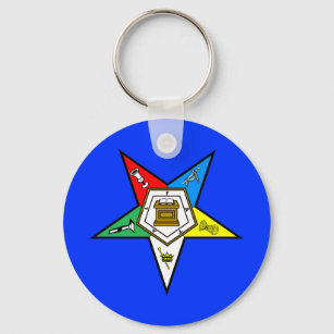 OES Order of the Eastern Star Key Chain