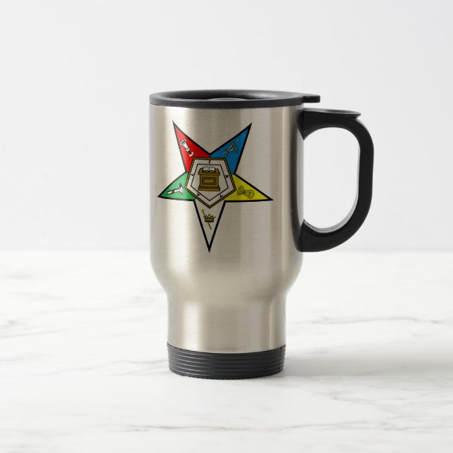 OES Order of the Eastern Star Stainless Steel Cup (Right)