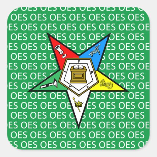 OES Order of the Eastern Star Sticker