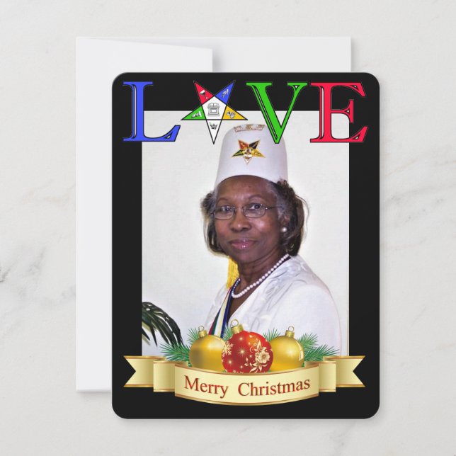 OES Personalized Holidays  Holiday Card (Front)