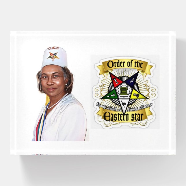 OES Photo Paperweight (Front)