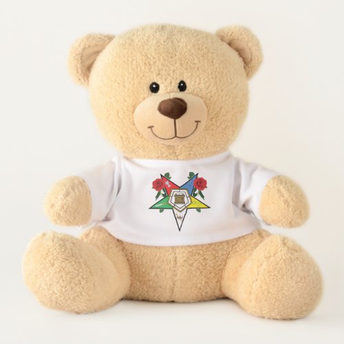 OES Roses Teddy Bear