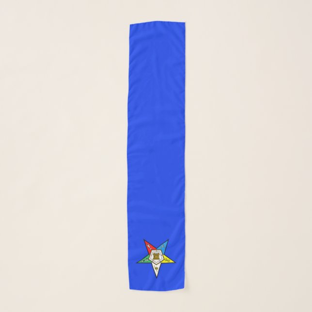 OES Scarf: Order of the Eastern Star Scarf (Front)