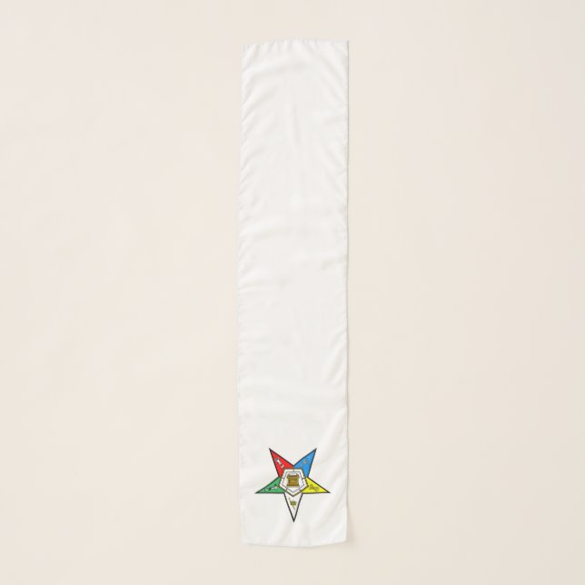 OES Scarf: Order of the Eastern Star Scarf (Front)