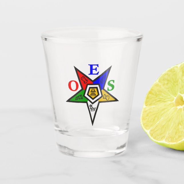 OES SHOT GLASS (Front)