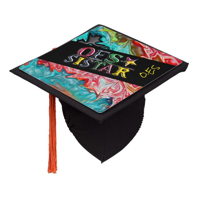 OES SISTAR GRADUATION CAP TOPPER (Angled)