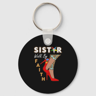 Oes Sistar Leopard Walk By Faith Eastern Star Than Keychain