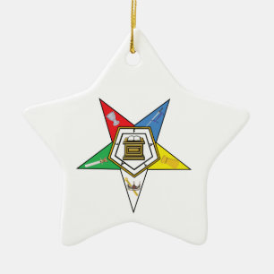 OES Star Ceramic Ornament
