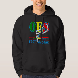Oes Star Necklace Order Of The Eastern Star Mother Hoodie