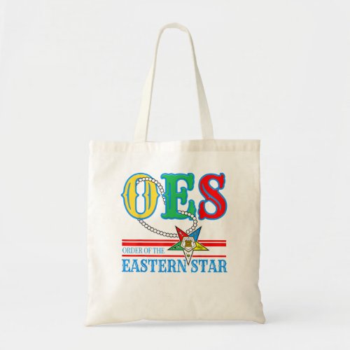 OES Star Necklace Order of the Eastern Star Mother Tote Bag
