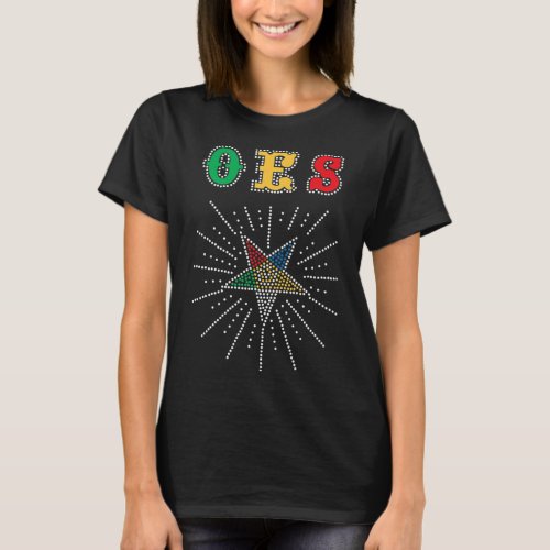 OES Star Shining Order of the Eastern Star Parents T_Shirt