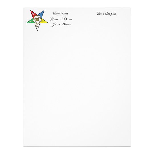 OES Star Stationery